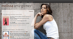 Desktop Screenshot of melissa-ortizgomez.com